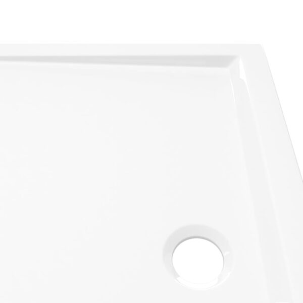 vidaXL Rectangular ABS Shower Base Tray 31.5"x39.4" - Image 6