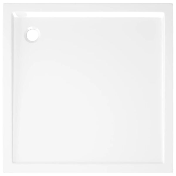 vidaXL Square ABS Shower Base Tray 35.4"x35.4" - Image 5