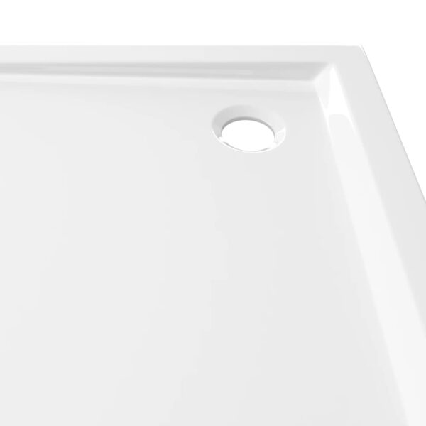 vidaXL Square ABS Shower Base Tray 35.4"x35.4" - Image 6