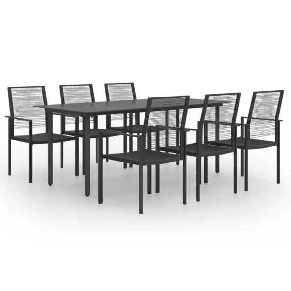 vidaXL 7 Piece Patio Dining Set