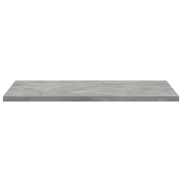 vidaXL Bookshelf Boards 8 pcs Concrete Gray 15.7"x19.7"x0.6" Engineered Wood - Image 5