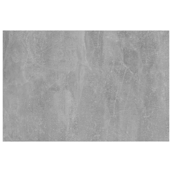 vidaXL Bookshelf Boards 8 pcs Concrete Gray 23.6"x15.7"x0.6" Engineered Wood - Image 4