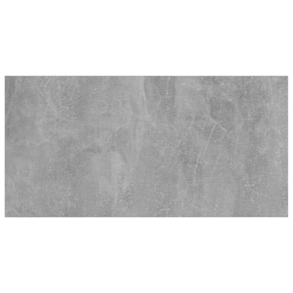 vidaXL Bookshelf Boards 8 pcs Concrete Gray 31.5"x15.7"x0.6" Engineered Wood - Image 4