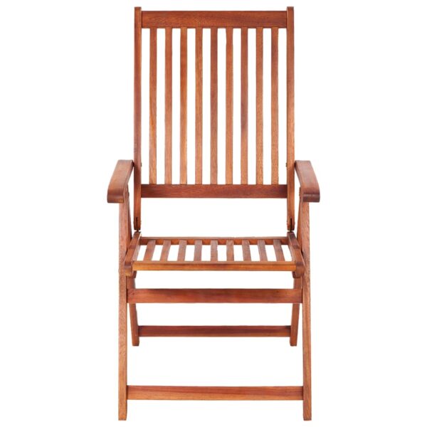 vidaXL Folding Patio Chairs 4 pcs Solid Acacia Wood - Image 3