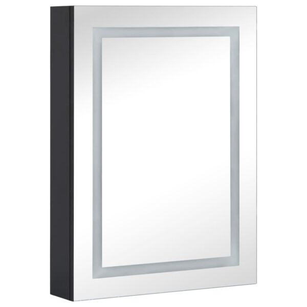 vidaXL LED Bathroom Mirror Cabinet 19.7"x5.1"x27.6" - Image 3