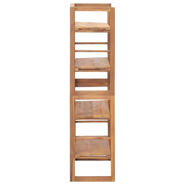 vidaXL Shelving Unit 23.6"x11.8"x47.2" Solid Teak Wood - Image 4