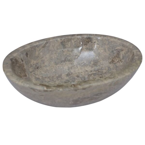 vidaXL Sink Gray 20.9"x15.7"x5.9" Marble