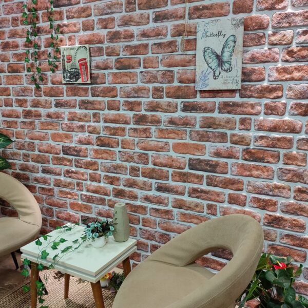 vidaXL 3D Wall Panels with Dark Brown Brick Design 10 pcs EPS - Image 5