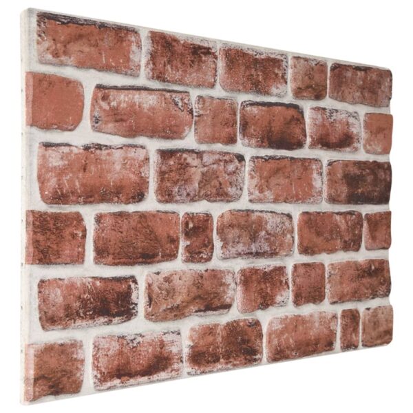 vidaXL 3D Wall Panels with Dark Brown Brick Design 10 pcs EPS - Image 6