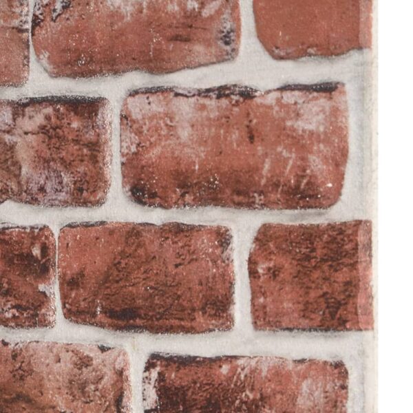 vidaXL 3D Wall Panels with Dark Brown Brick Design 10 pcs EPS - Image 7