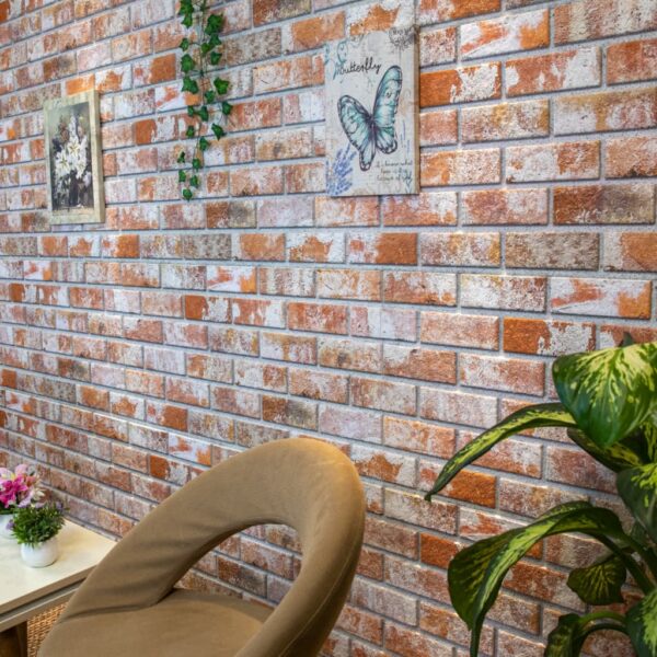 vidaXL 3D Wall Panels with Red Brick Design 10 pcs EPS - Image 6