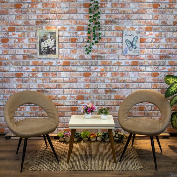 vidaXL 3D Wall Panels with Red Brick Design 10 pcs EPS