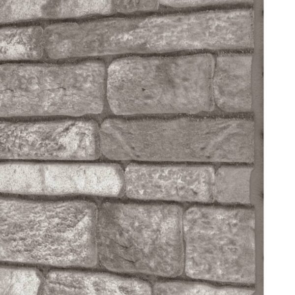 vidaXL 3D Wall Panels with Dark Gray Brick Design 10 pcs EPS - Image 5