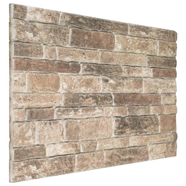 vidaXL 3D Wall Panels with Multicolor Brick Design 10 pcs EPS - Image 4