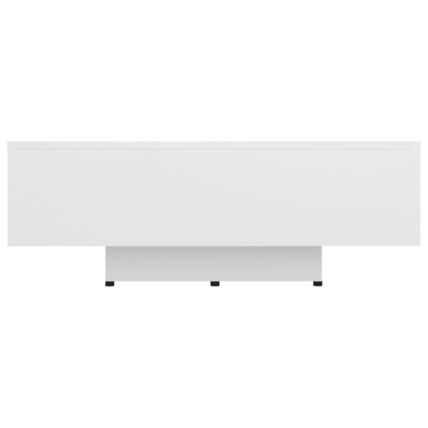 vidaXL Coffee Table White 33.5"x21.7"x12.2" Engineered Wood - Image 3