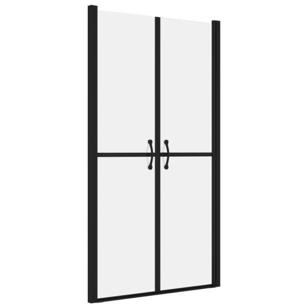 vidaXL Shower Door Frosted ESG (26.8"-28")x74.8" - Image 2