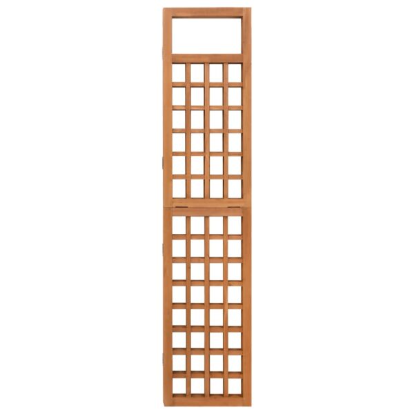 vidaXL 3-Panel Room Divider/Trellis Solid Fir Wood 47.6"x71.1" - Image 4