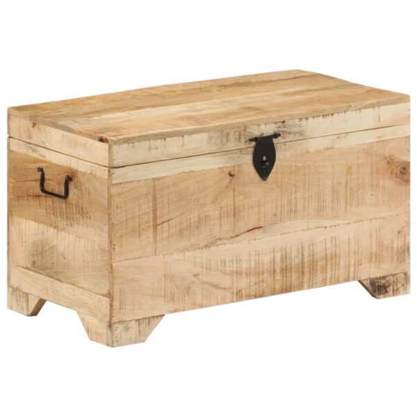 vidaXL Storage Chest Solid Rough Mango Wood - Image 11