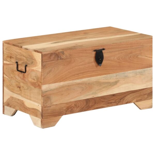 vidaXL Storage Chest Solid Acacia Wood - Image 11