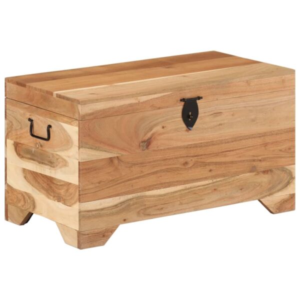 vidaXL Storage Chest Solid Acacia Wood - Image 12