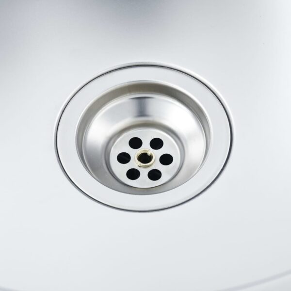 vidaXL Kitchen Sink Stainless Steel - Image 6