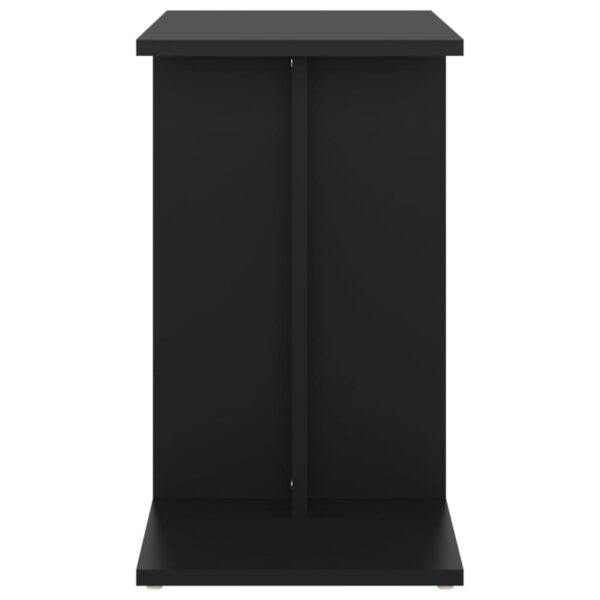 vidaXL Side Table Black 19.7"x11.8"x19.7" Engineered Wood - Image 6