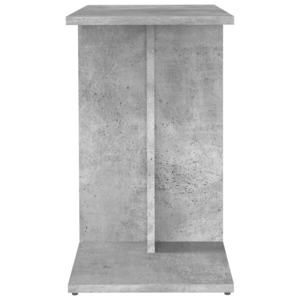 vidaXL Side Table Concrete Gray 19.7"x11.8"x19.7" Engineered Wood - Image 6