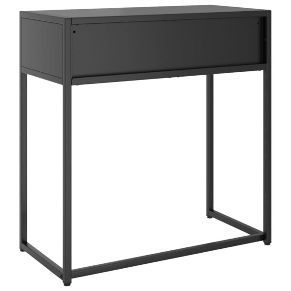 vidaXL Console Table Anthracite 28.3"x13.8"x29.5" Steel - Image 5