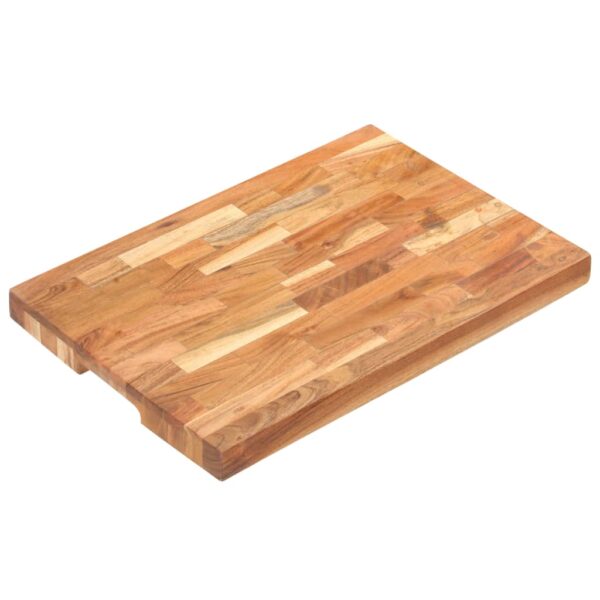 vidaXL Chopping Board 19.7"x13.8"x1.6" Solid Acacia Wood