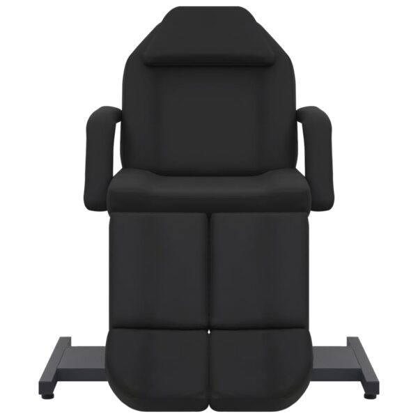 vidaXL Beauty Treatment Chair Faux Leather Black 70.9"x24.4"x30.7" - Image 2