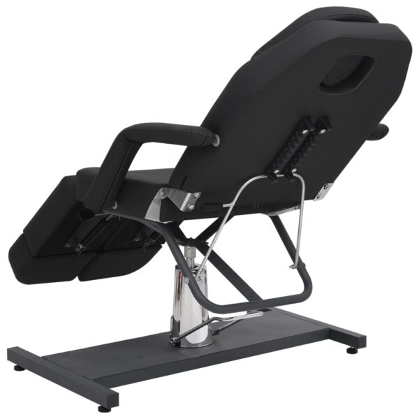 vidaXL Beauty Treatment Chair Faux Leather Black 70.9"x24.4"x30.7" - Image 5