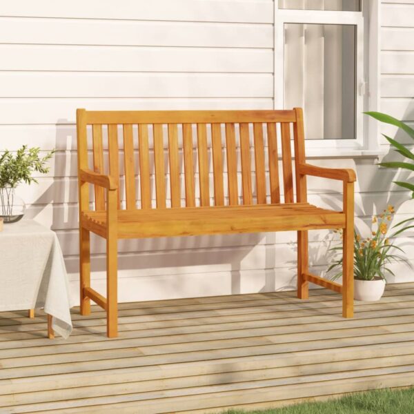 vidaXL Patio Bench 43.3" Solid Acacia Wood