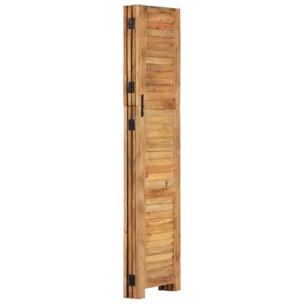 vidaXL Room Divider 66.1" Solid Wood Reclaimed - Image 3