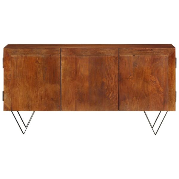 vidaXL Sideboard 43.3"x13.8"x22" Solid Wood Mango - Image 2