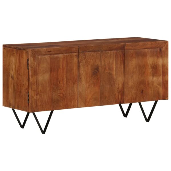 vidaXL Sideboard 43.3"x13.8"x22" Solid Wood Mango - Image 11