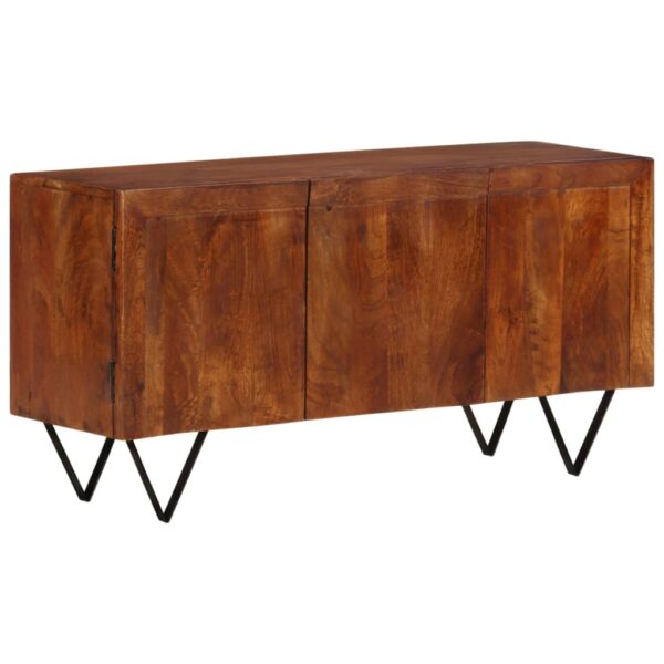 vidaXL Sideboard 43.3"x13.8"x22" Solid Wood Mango - Image 12