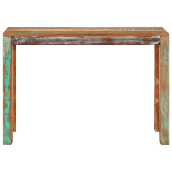 vidaXL Console Table 43.3"x13.8"x29.9" Solid Reclaimed Wood - Image 2