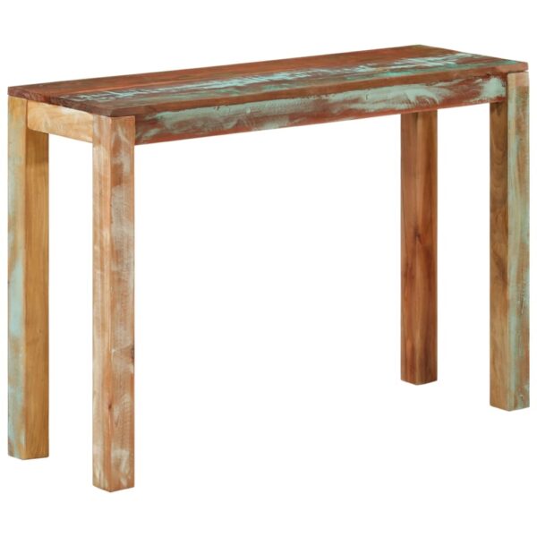 vidaXL Console Table 43.3"x13.8"x29.9" Solid Reclaimed Wood - Image 11