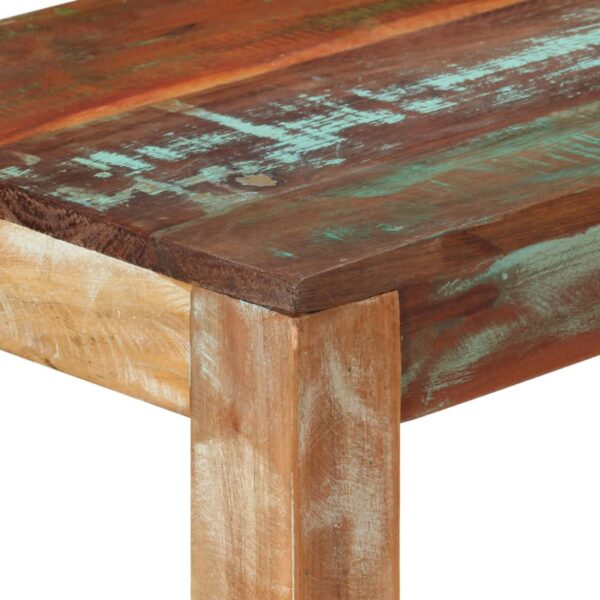 vidaXL Console Table 43.3"x13.8"x29.9" Solid Reclaimed Wood - Image 4