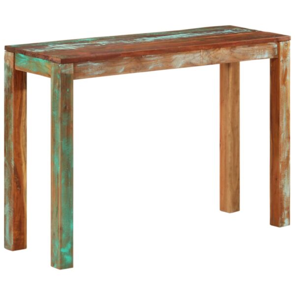 vidaXL Console Table 43.3"x13.8"x29.9" Solid Reclaimed Wood - Image 10