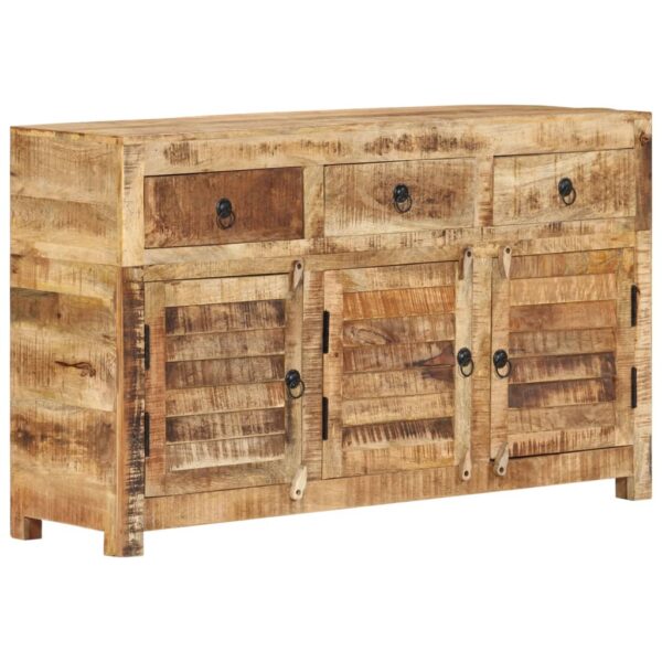 vidaXL Sideboard 43.3"x11.8"x25.6" Solid Wood Mango