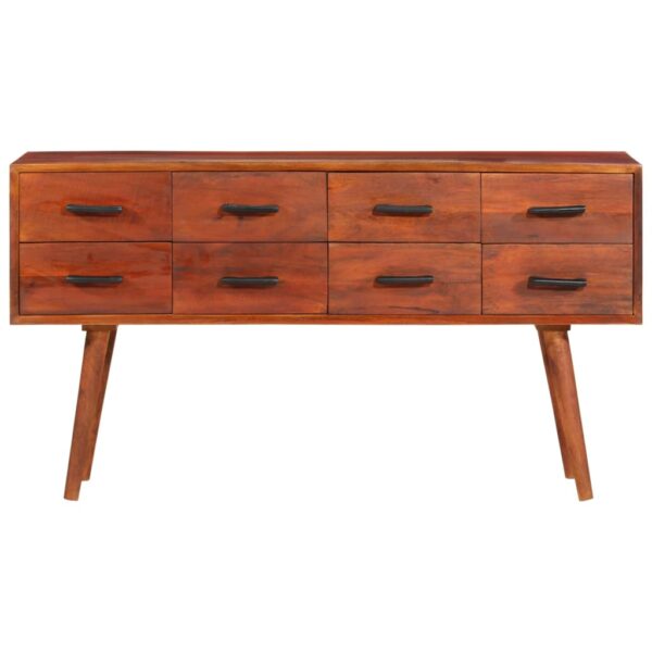 vidaXL Sideboard 43.3"x11.8"x23.2" Solid Wood Mango - Image 2