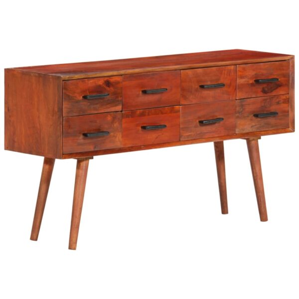 vidaXL Sideboard 43.3"x11.8"x23.2" Solid Wood Mango - Image 10