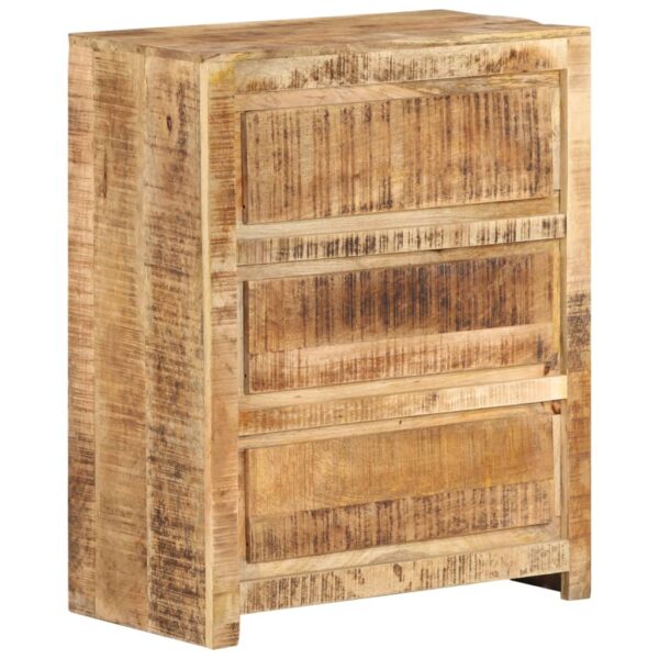 vidaXL Drawer Cabinet 23.6"x13"x29.5" Solid Wood Mango - Image 11