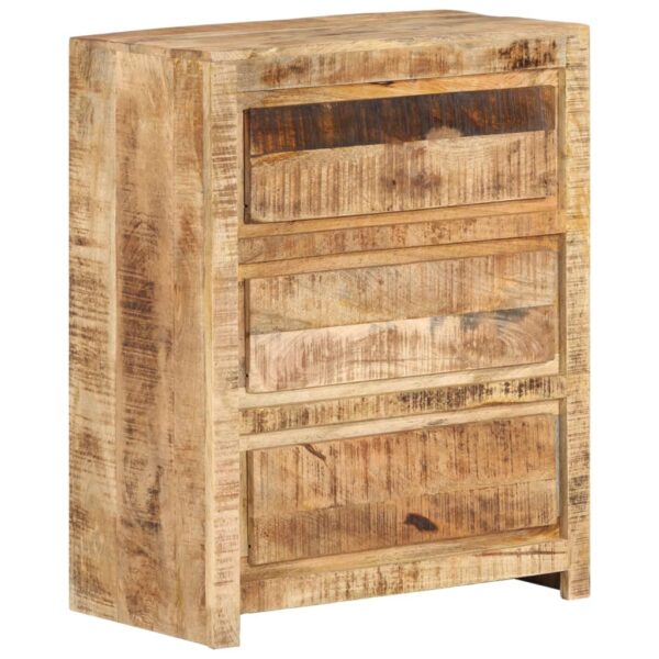 vidaXL Drawer Cabinet 23.6"x13"x29.5" Solid Wood Mango - Image 10