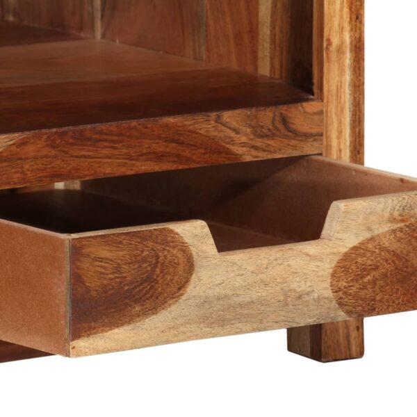 vidaXL Coffee Table 33.1"x19.3"x15.7" Solid Wood Acacia - Image 11