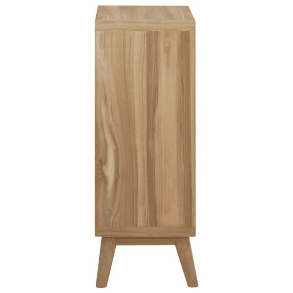 vidaXL Chest of Drawers 22"x11.8"x31.5" Solid Wood Teak - Image 4