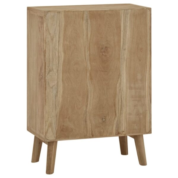 vidaXL Chest of Drawers 22"x11.8"x31.5" Solid Wood Teak - Image 5