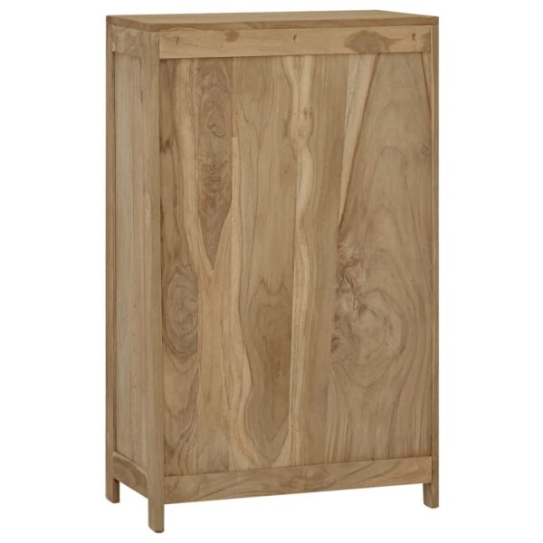 vidaXL Chest of Drawers 21.7"x11.8"x35.4" Solid Wood Teak - Image 4