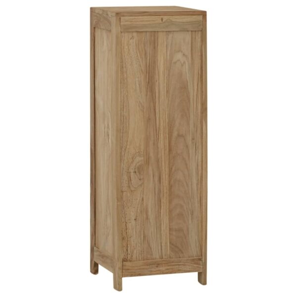 vidaXL Chest of Drawers 11.8"x11.8"x35.4" Solid Wood Teak - Image 4